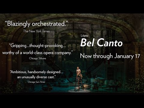 See what critics are saying about López's BEL CANTO at Lyric Opera of Chicago Now through January 17