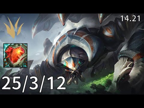 Skarner Jungle vs Xin Zhao - EUW Master | Patch 14.21