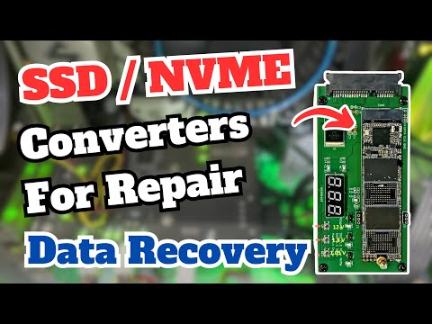 Types of SSD NVMe Converters for SSD Repair & Data Recovery