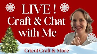 My First Craft With Me LIVE ✨ | Crafting & Chatting