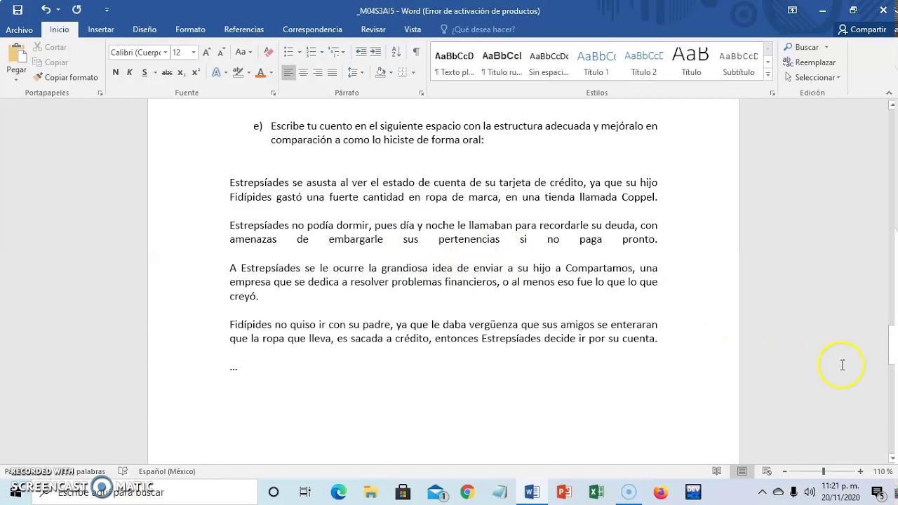 Tutorial Integrating Activity 5. Module 4. M4S3AI5