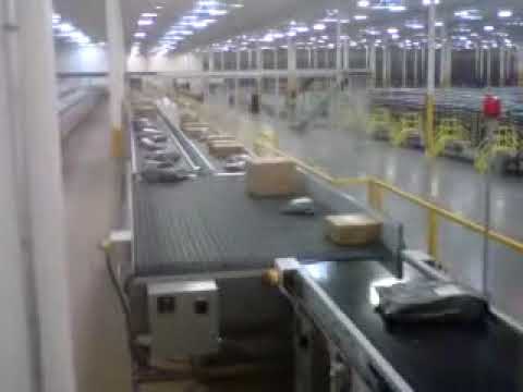 2 to 1 Merge Table Handling Cartons & Poly Bags