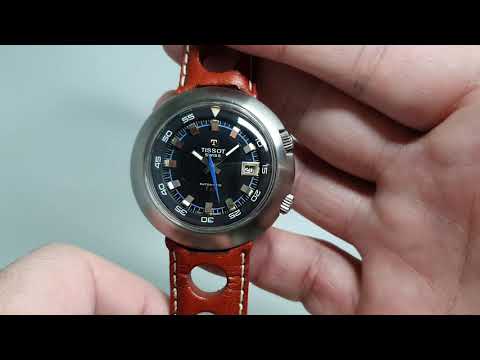 1970 Tissot T12 Compressor vintage divers watch.  Model reference 44644