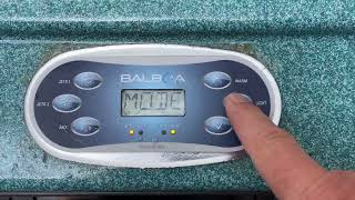 Unlock my Spa! How to lock and Unlock Spa temperature keypad. Balboa TP600