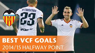 preview picture of video 'Best Valencia CF goals 2014/15 Halfway Point'