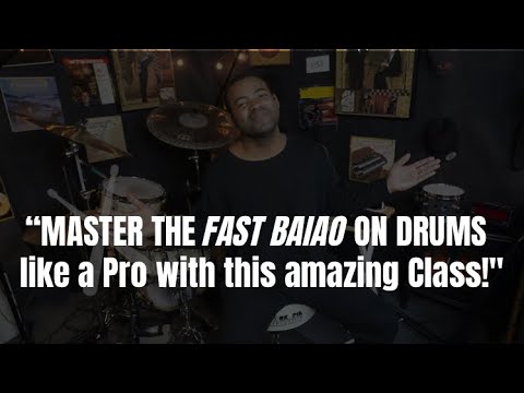 How to Play Baiao on Drums - BRAZILIAN RHYTHM