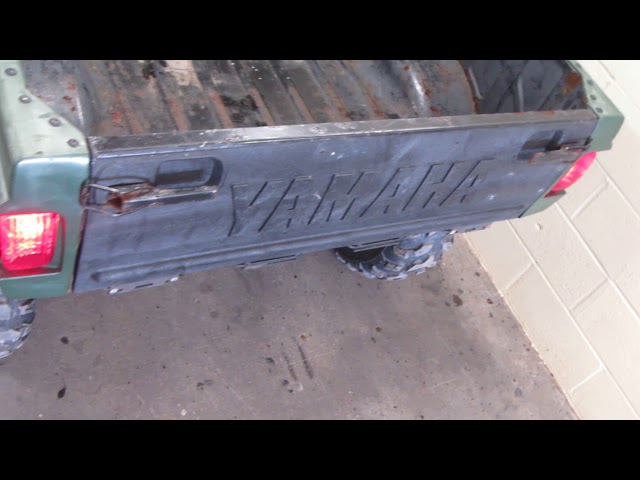 Rear Diff Differential 2012 Yamaha Rhino 700 YXR700F 4x4 FI 1825A 6