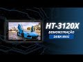 Central Multimídia 1Din 7 Pol H-Tech c/ Espelhamento BT/SD/AUX - HT-3120X