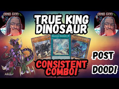 YUGIOH! WE'RE BACK!! TRUE KING DINOSAUR DECK PROFILE + COMBO! POST DOOD SEPT 2025!