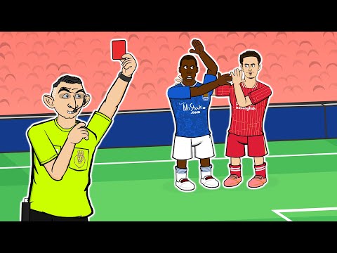 Michael Oliver - red card Liverpool-hater origin story😂 (Everton 2-2 Tarkowski Goals Highlights)