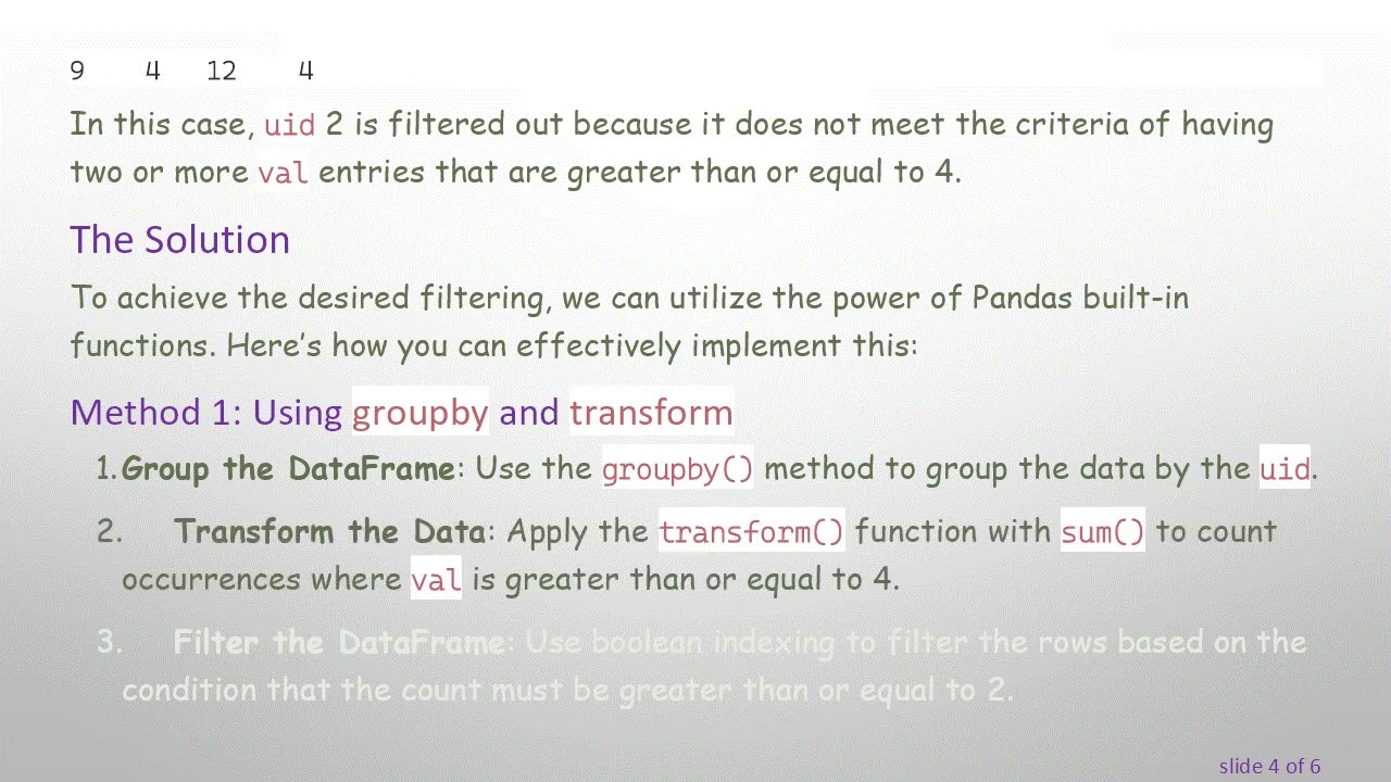 Filtering a DataFrame in Python: Using Two Conditions on Different Columns