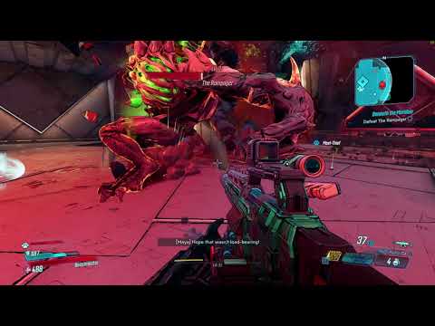 Rampager the first Vault Boss