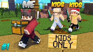 I Hacked into a 'KIDS ONLY' Minecraft Server!