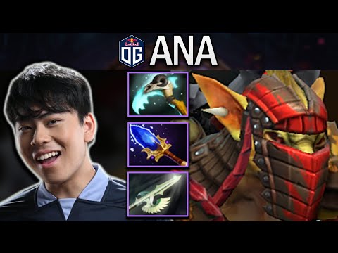 OG.ANA SMURF BOUNTY HUNTER WITH 22 KILLS - DOTA 2 7.30 GAMEPLAY
