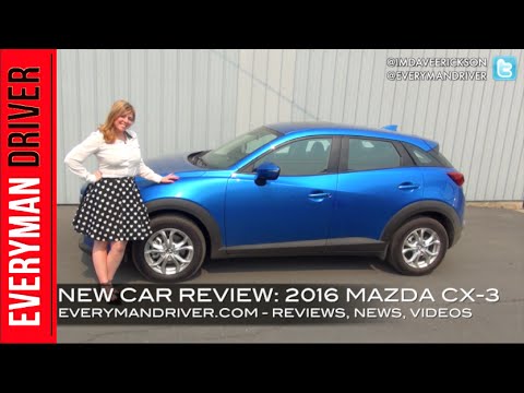 Here's the 2016 Mazda CX-3 AWD on Everyman Driver