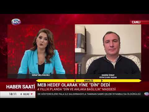 Genel Başkanımız Kadem Özbay, Sözcü Televizyonunda Haber Saati Programında Serap Belovacıklı’nın canlı yayın konuğu oldu. Genel Başkanımız tarikat ve cemaatlerin eğitimin içine nasıl sızdıklarını ve Milli Eğitim Bakanlığı’nın 2024-2028 Stratejik Plan