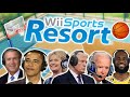US Presidents Play Wii Sports Basketball Ft Lebron