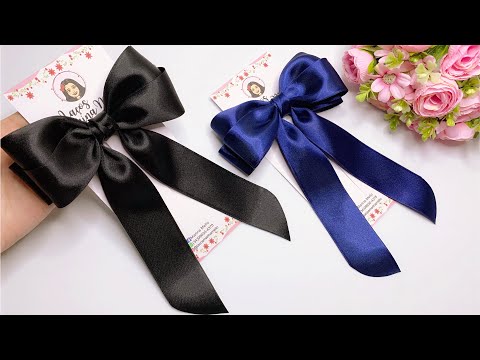 LAÇO COQUETTE VIRGÍNIA NA FITA DE CETIM/Tendência do Momento #tendencias 🎀By Marina Mello