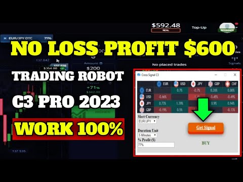 No Loss - Profit $600 - 100% Working Robot Trading C3 Pro 2023
