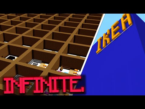 I Made an Infinite IKEA In Minecraft