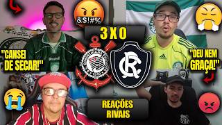 REAÇÕES dos RIVAIS FURIOSOS com VITÓRIA do TIMÃO - CORINTHIANS 3X0 REMO - REACT BRASILEIRÃO 2026