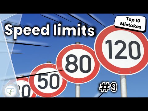 Speed limits | Episode 9 | Top10 German Driving Test Mistakes