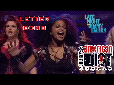 LETTERBOMB - American Idiot - Late Nite with Jimmy Fallon - September 15, 2010