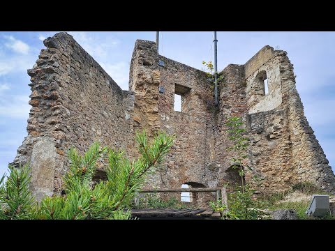 Die historische Burgruine Rabenstein an der Pielach (Niederösterreich) 4K
