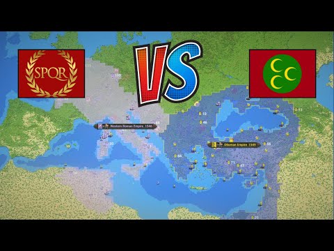 ROMAN EMPIRE vs OTTOMAN EMPIRE - WorldBox