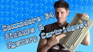 Commodore 64 Pickups With Mystery Cartridges!