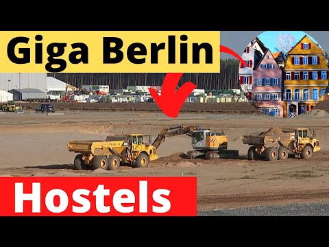 Tesla Giga Berlin Brings Hostels, Overnight Tourist, Lots of Them