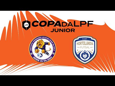 QUARTAS DE FINAL COPA da LPF JUNIOR 2023 - BONS DE BOLA X HORTOLÂNDIA - SUB 11