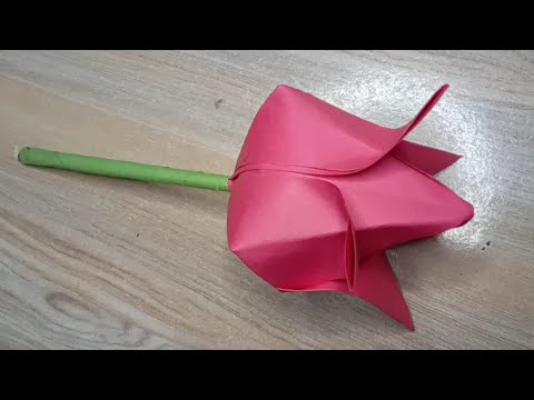 DIY || How to make Paper  Lotus Flower | कागज से कमल का फूल कैसे बनाते हैं | कमल का फूल कैसे बनाएं।