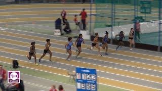 Aubière 2018 : Finale 60 m Espoirs F (Estelle Raffai en 7''38) Aubière 2018 : Finale 60 m Espoirs F (Estelle Raffai en 7''38)