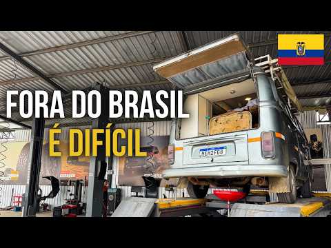 A KOMBI TEVE QUE SER GUERREIRA PARA CHEGAR ATÉ AQUI