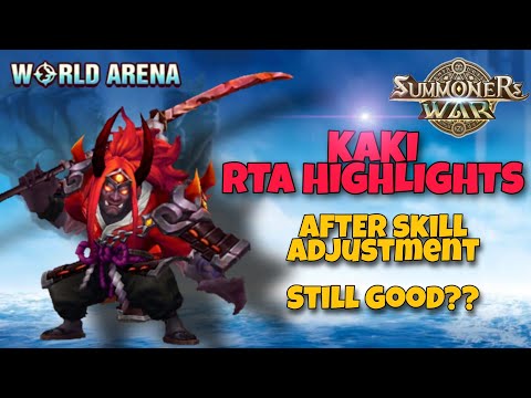 Kaki RTA Highlights after skill balance adjustment - Summoners War