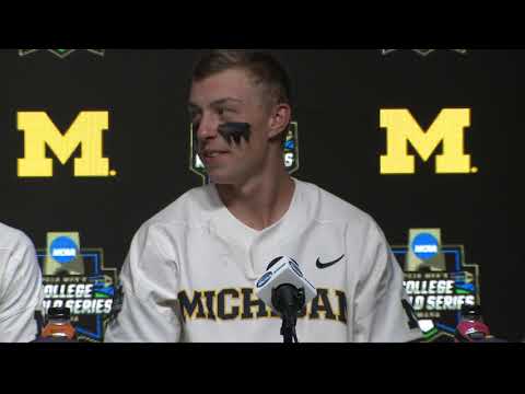 2019 College World Series: Postgame Press Conference | Game 1: Univ of Michigan