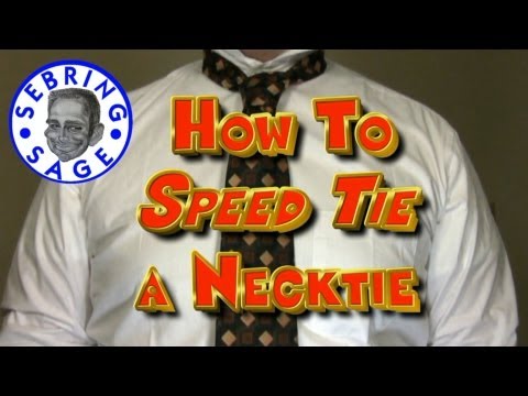 כך תקשרו עניבה בפחות מ-10 שניות