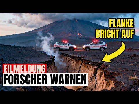 Vor 1 Minute: Ätnas Flanke bricht auf – Forscher warnen!