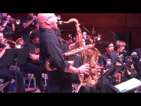 Jeff Coffin Playing 2 Saxes at the Levitt Pavilion, Sept. 25