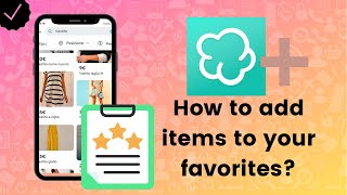 How to add items to your favorites on Wallapop?