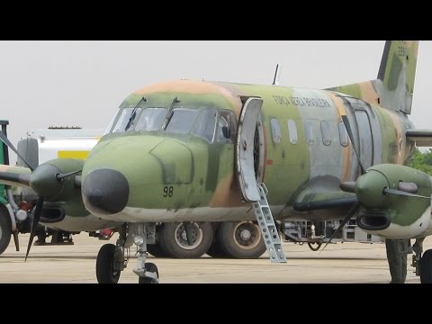 Avião Embraer Bandeirante C-95A Força Aérea Brasileira | Taxi Engine Shutdown Brazilian Air Force Video