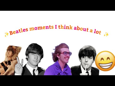beatles moments i think about a lot 😀☺😚 #trend #thebeatles #compilation