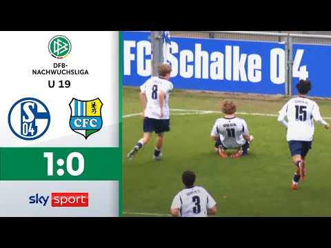 Heimsieg trotz ewiger Unterzahl! | FC Schalke 04 U 19 - Chemnitzer FC U 19 | U 19-DFB-Nachwuchsliga