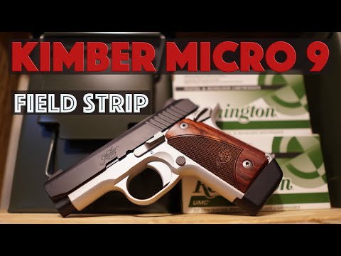 Kimber Micro 9 Disassembly And Cleaning