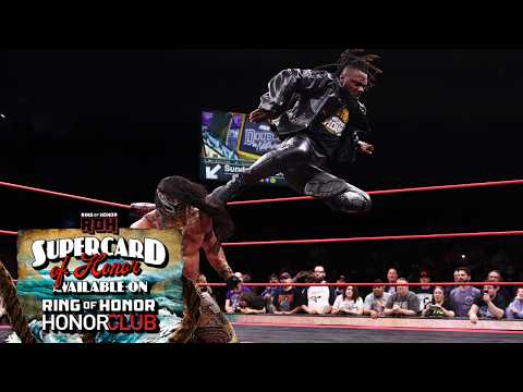 Swerve Strickland takes out Owen Hart Foundation Tournament opponent Bandido! #ROHSupercard 5/15/26