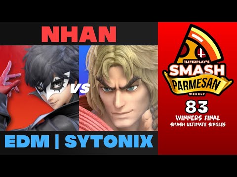Nhan vs EDM  Sytonix - Smash Ultimate Singles Winners Final Smash Parmesan 83 - Joker vs Ken