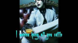 Better of Two Evils - Marilyn Manson [Lyrics, Video w/ Pic.]