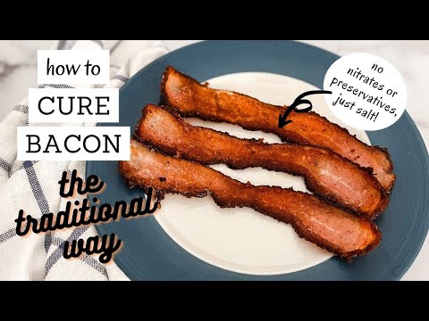 How To Cure Bacon the Old Fashioned Way | JUST SALT, ALL NATURAL, NITRATE FREE