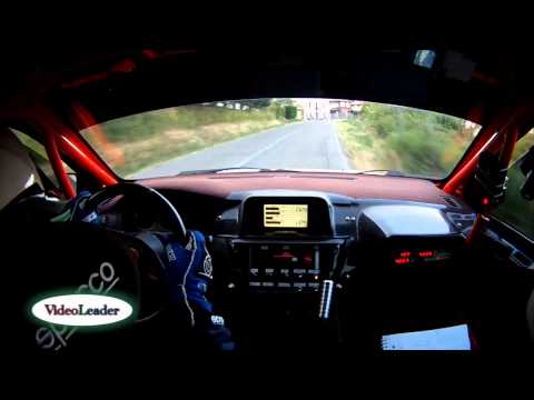 Cameracar Rally Circuito di Cremona 2015 GUALANDI P. - AVANZI A. - LANCER EVO 9 N4 - PS10 PELLEGRINO